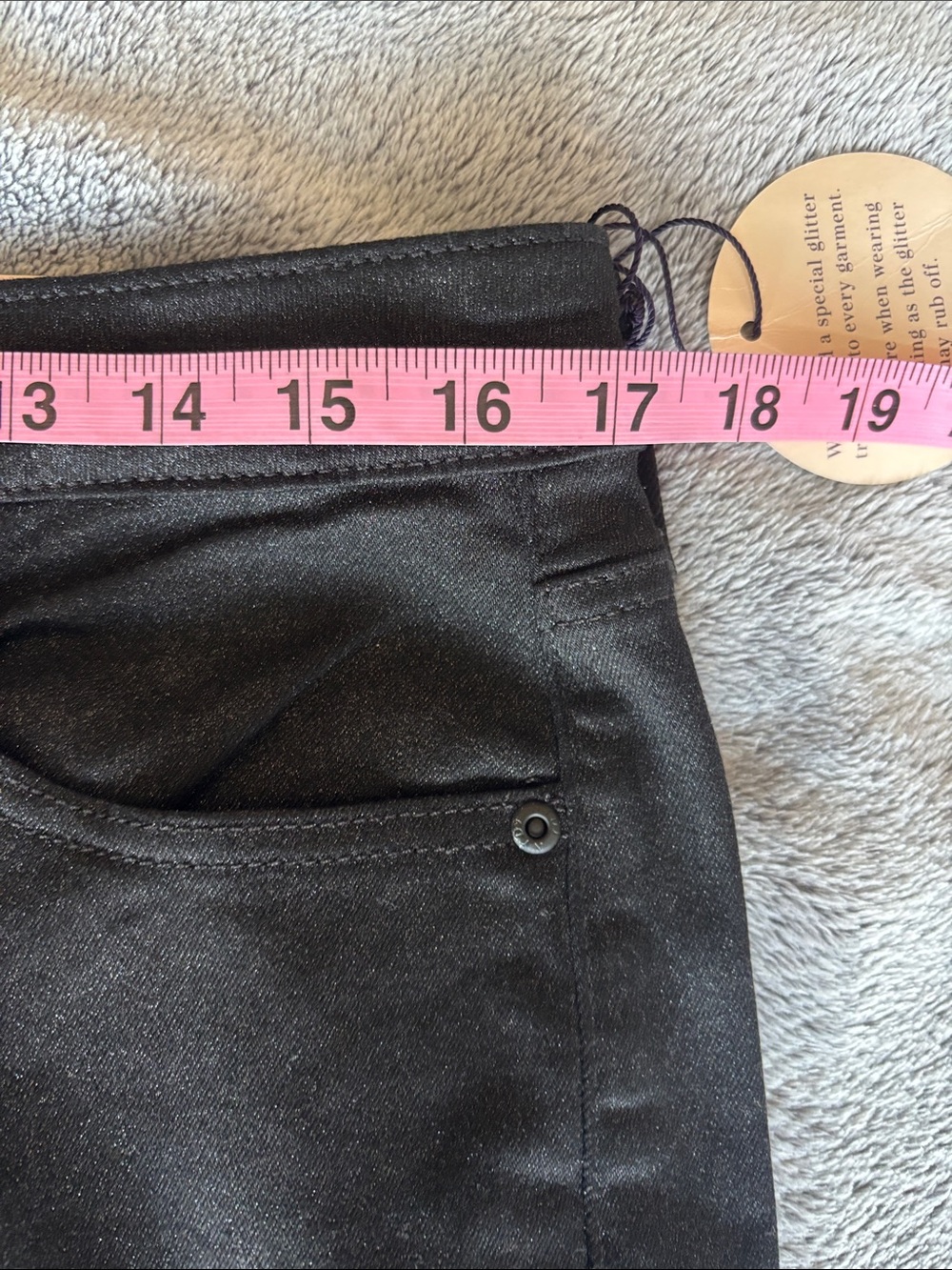 NYDJ Sheri Cuff Ankle Slim Fit Jeans in Glamorous Size 12 NWT - Picture 6 of 9